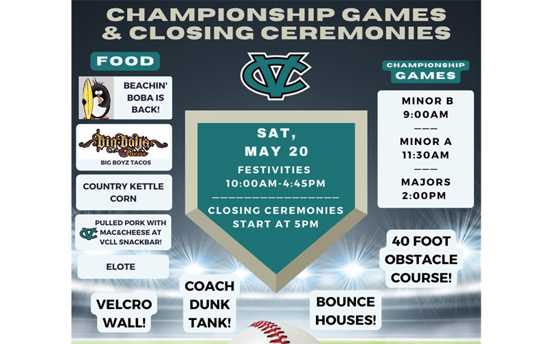 Closing Ceremonies 5/20